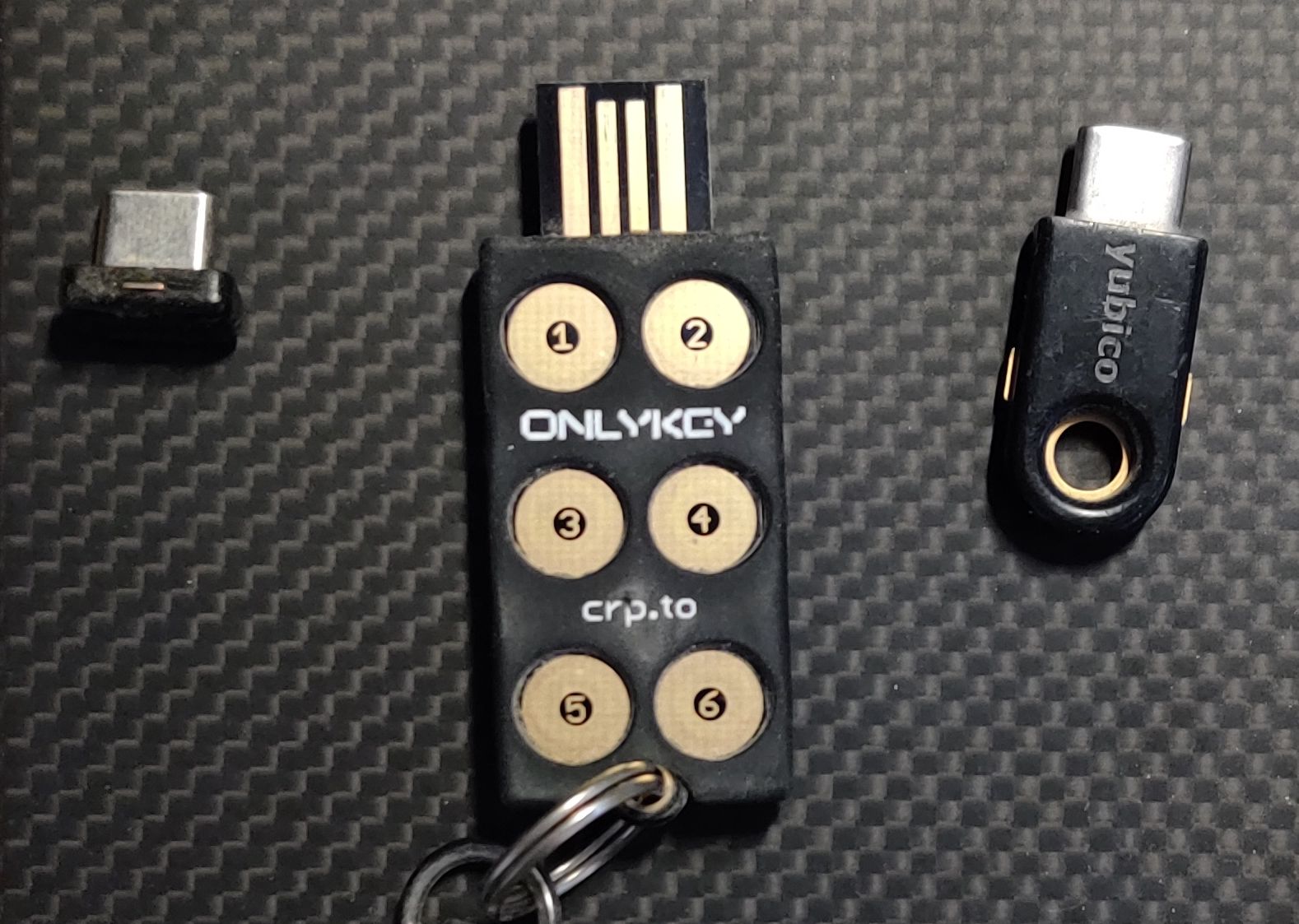 YubiKey nano, OnlyKey, YubiKey 5c